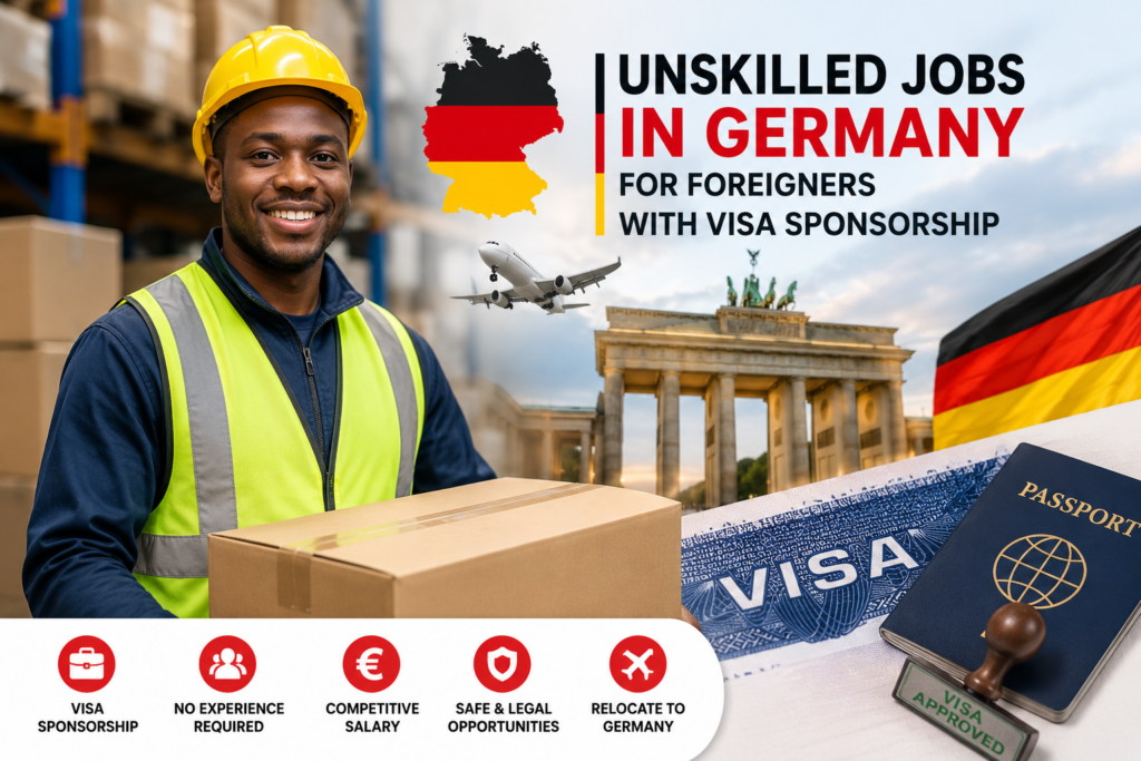Unskilled Jobs in Germany for Foreigners with Visa Sponsorship